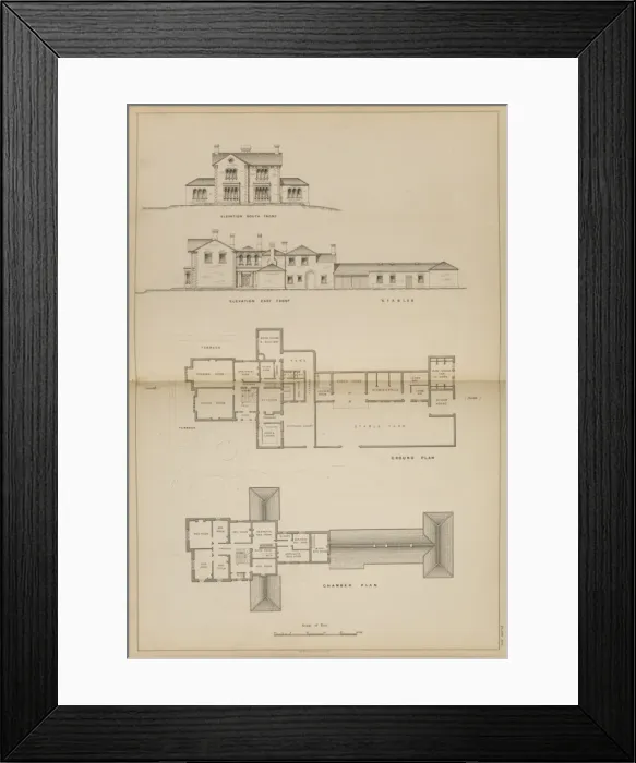 Framed Print : Residence at Lavenham, Suffolk Framed Print : Residence at Lavenham, Suffolk
