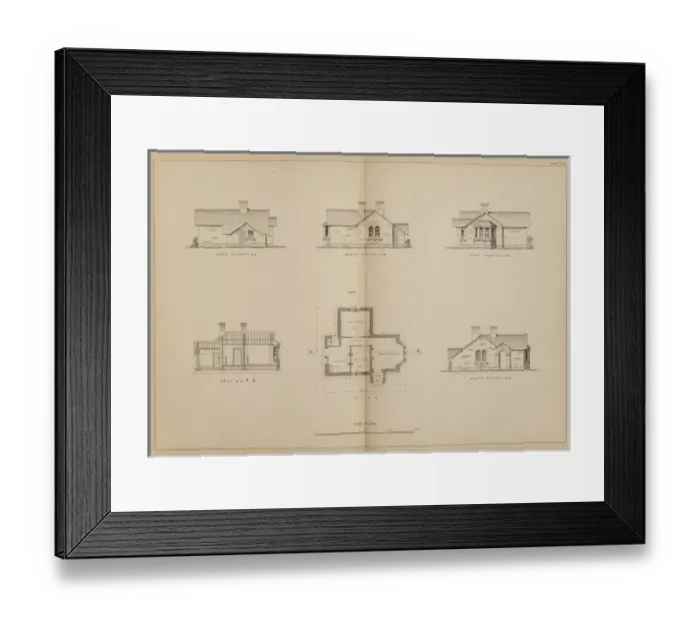 Framed Print : Lodge at Northaw, Hertfordshire Framed Print : Lodge at Northaw, Hertfordshire