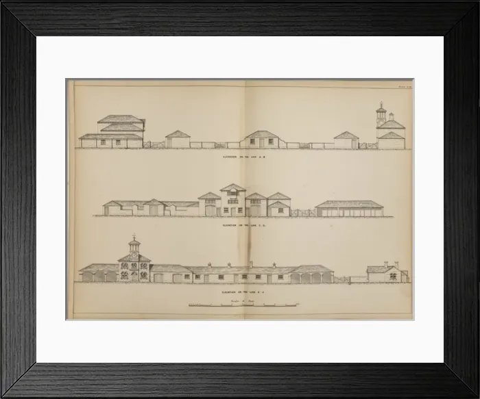 Framed Print : Buildings at Home Park, Windsor Framed Print : Buildings at Home Park, Windsor