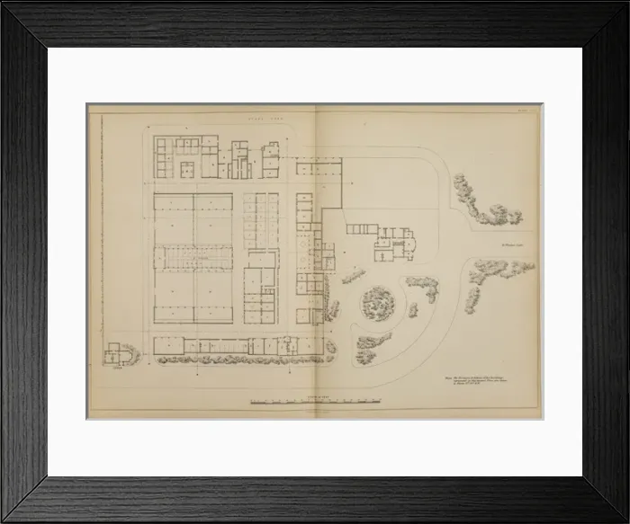 Framed Print : Buildings at Home Park, Windsor Framed Print : Buildings at Home Park, Windsor