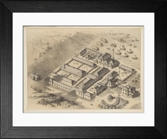 Framed Print : Buildings at Home Park, Windsor Framed Print : Buildings at Home Park, Windsor
