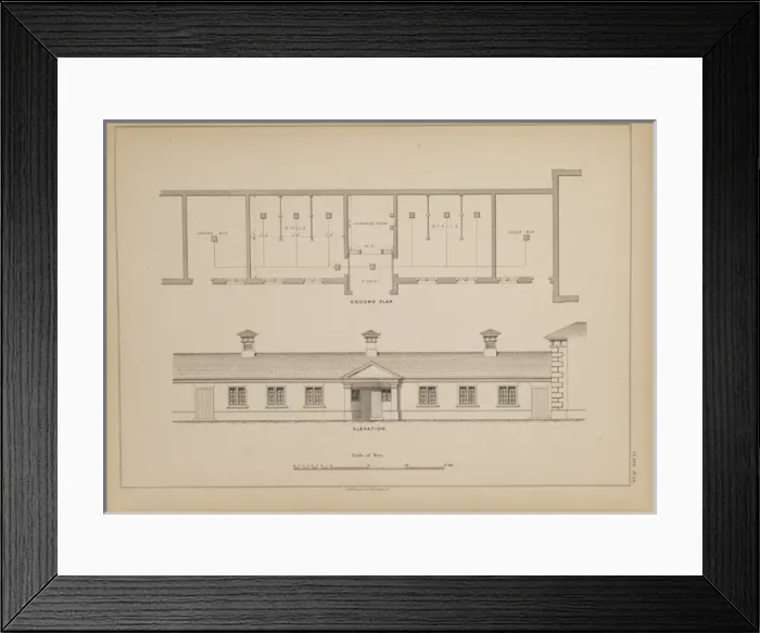 Framed Print : Pig and Cow Farm at Holkam, Leicester Framed Print : Pig and Cow Farm at Holkam, Leicester