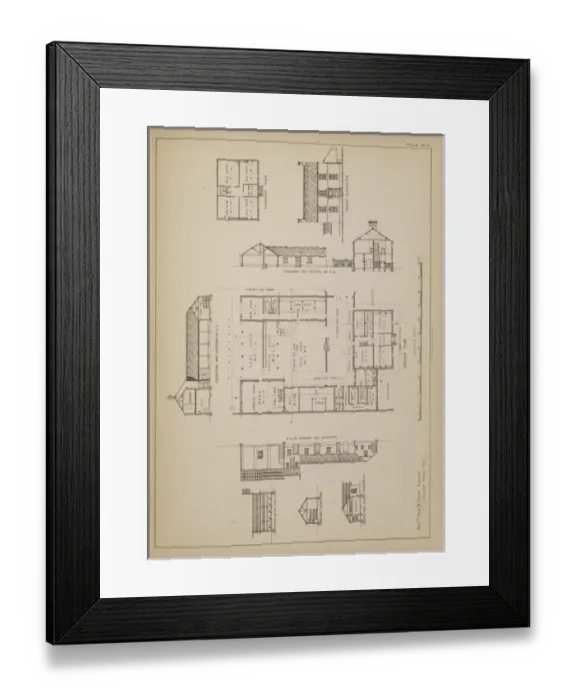 Framed Print : Farmstead at Hessay, York Framed Print : Farmstead at Hessay, York