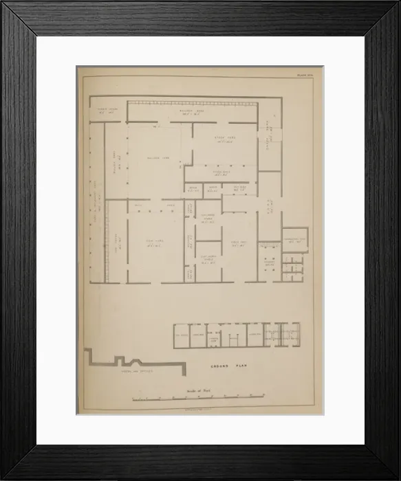 Framed Print : Farmstead at Morbourne, Milton Framed Print : Farmstead at Morbourne, Milton