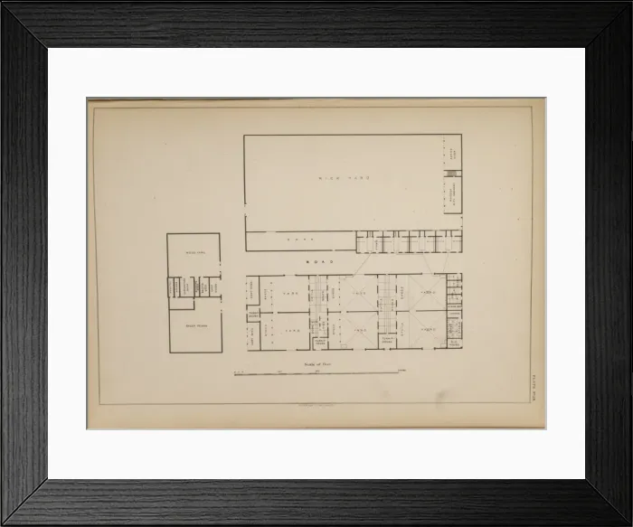 Framed Print : Farmstead at Egmere, Norfolk Framed Print : Farmstead at Egmere, Norfolk