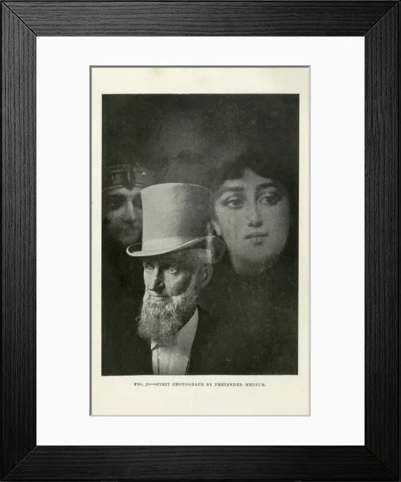 Framed Print : Gentleman with two spirits Framed Print : Gentleman with two spirits
