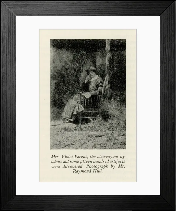Framed Print : Mrs. Violet Parent Clairvoyent Framed Print : Mrs. Violet Parent Clairvoyent
