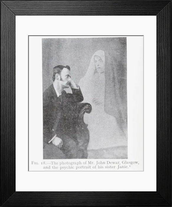 Framed Print : Child Ghost with Mother Framed Print : Child Ghost with Mother