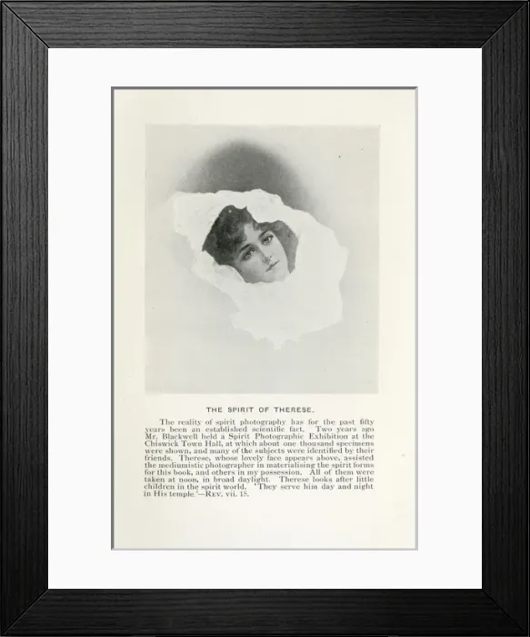 Framed Print : The Spirit of Therese Framed Print : The Spirit of Therese