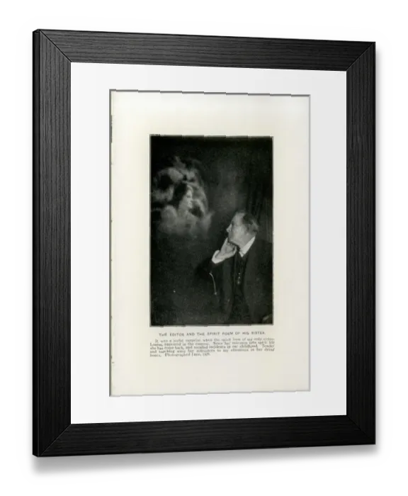 Framed Print : Man and his Sister in Spirit Framed Print : Man and his Sister in Spirit