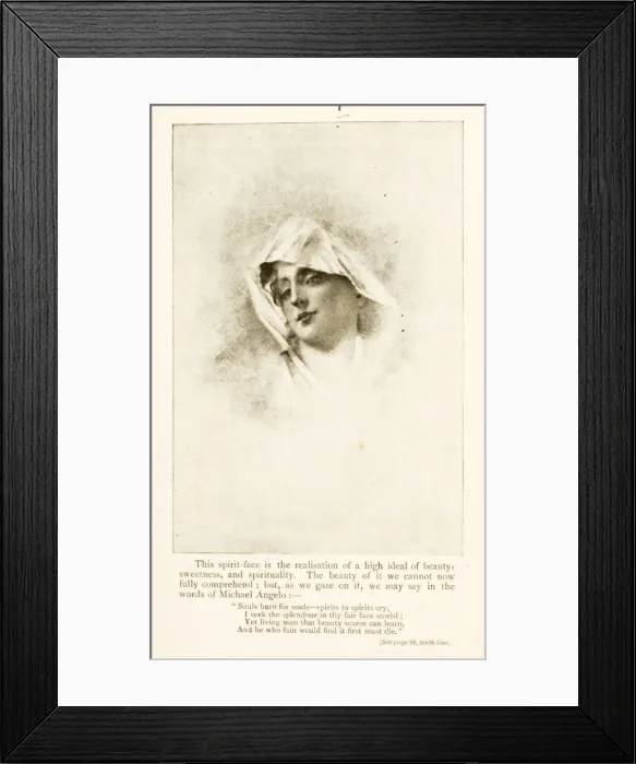 Framed Print : Female Spirit in Shroud Framed Print : Female Spirit in Shroud