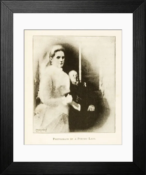 Framed Print : Lady and spirit Framed Print : Lady and spirit