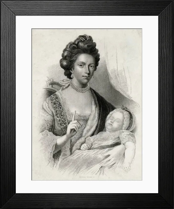 Framed Print : King George Iv / Cotes Framed Print : King George Iv / Cotes