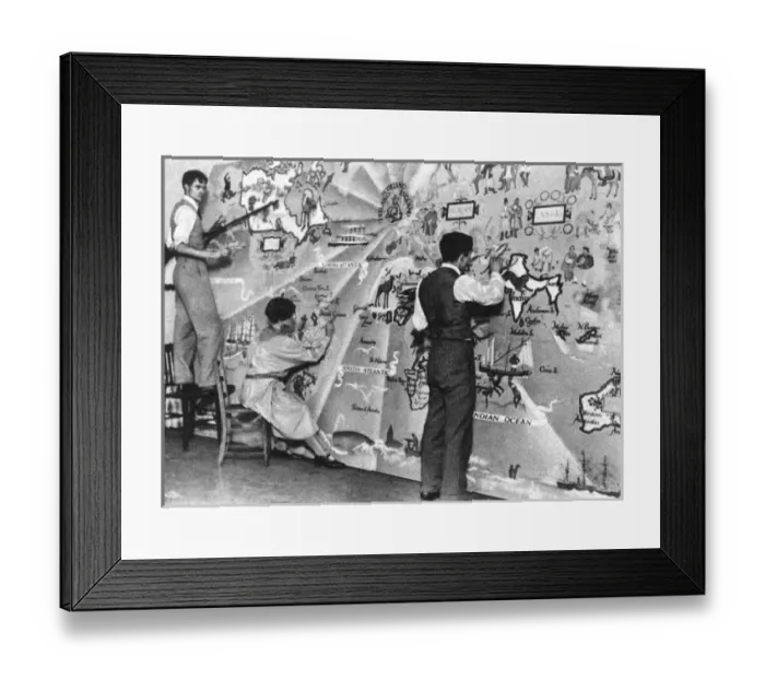 Framed Print : Photo of Stephen Bone in the Sketch Framed Print : Photo of Stephen Bone in the Sketch