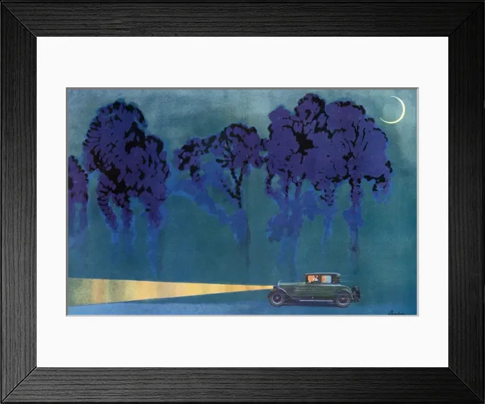 Framed Print : And So Home - By Christmas Moonlight in the Sketch Framed Print : And So Home - By Christmas Moonlight in the Sketch