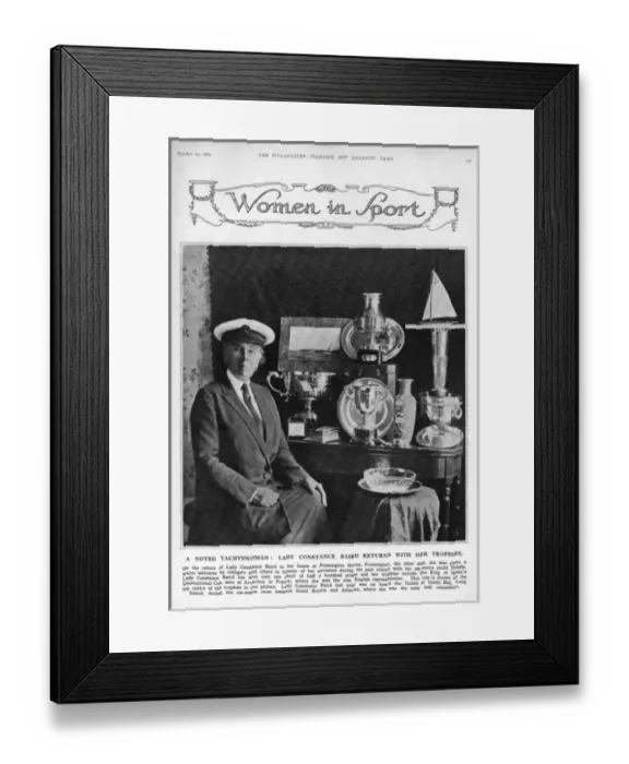 Framed Print : Photo of Lady Constance Baird Framed Print : Photo of Lady Constance Baird