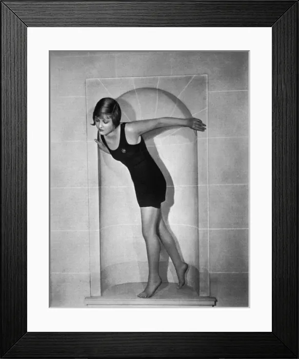 Framed Print : Photo of Miss Joan Murick Framed Print : Photo of Miss Joan Murick