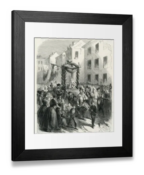 Framed Print : France / St Johns Eve Framed Print : France / St Johns Eve