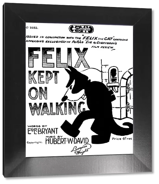 Felix kept on walking - Music Sheet Cover