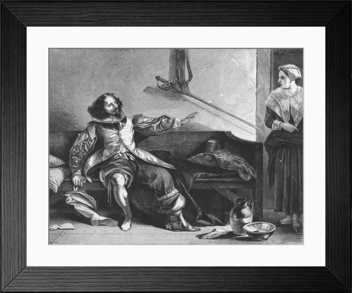Framed Print : Dickens Bobadil (Leslie) Framed Print : Dickens Bobadil (Leslie)