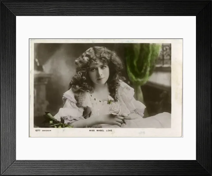 Framed Print : Mabel Love 1905 Framed Print : Mabel Love 1905