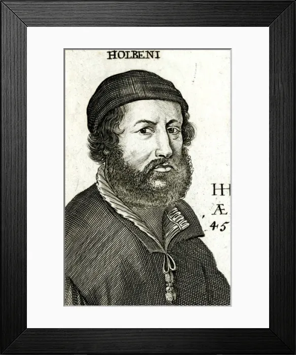 Framed Print : Hans Holbein Framed Print : Hans Holbein
