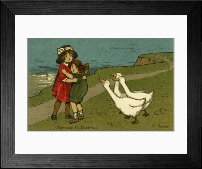 Framed Print : Damsels in distress Framed Print : Damsels in distress