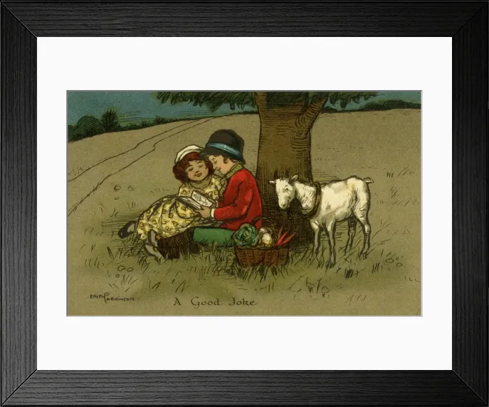 Framed Print : A good joke Framed Print : A good joke
