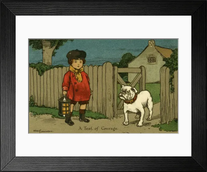 Framed Print : A test of courage Framed Print : A test of courage