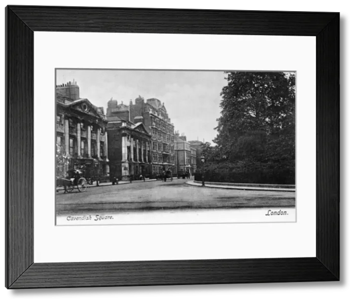 Framed Print : Cavendish Square, London Framed Print : Cavendish Square, London