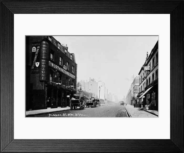 Framed Print : Albany Street, NW London Framed Print : Albany Street, NW London