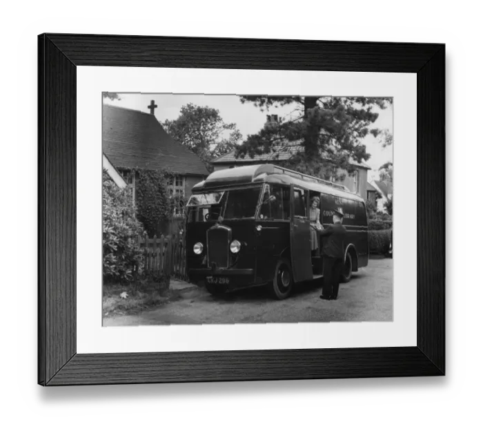 Framed Print : Kent Mobile Library Framed Print : Kent Mobile Library