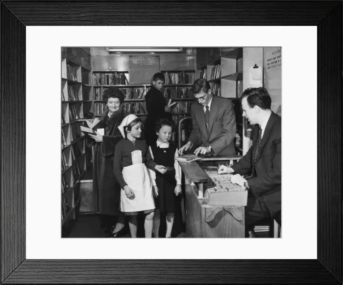 Framed Print : Battersea Mobile Library Framed Print : Battersea Mobile Library