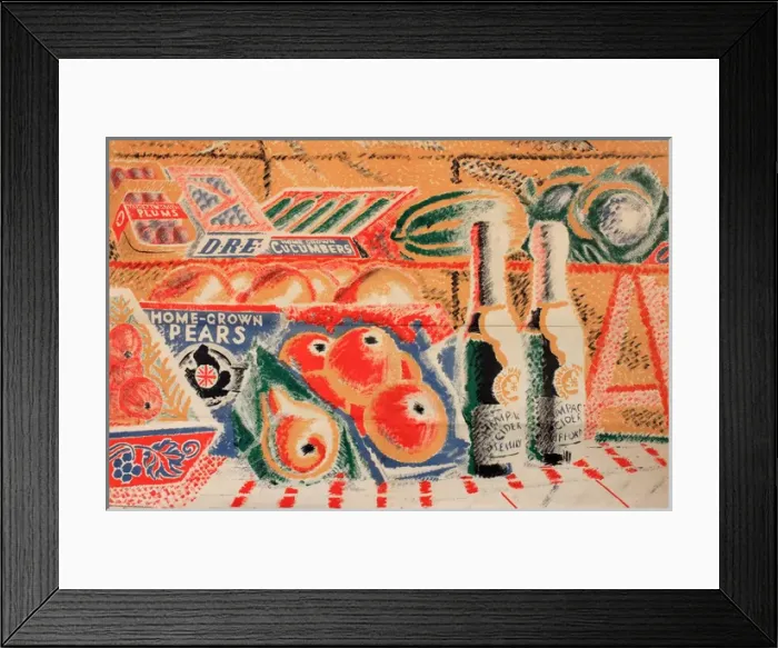 Framed Print : Produce of the British Empire Framed Print : Produce of the British Empire