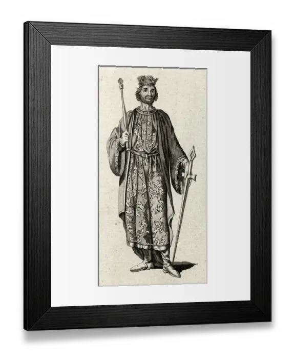 Framed Print : King John / Roberts / Wale Framed Print : King John / Roberts / Wale