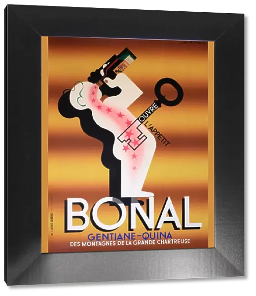 Poster, Bonal Aperitif Gentiane-Quina