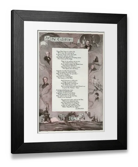 Framed Print : The Ballad of the Graphic Framed Print : The Ballad of the Graphic