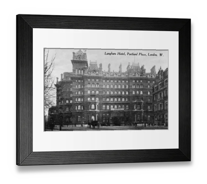 Framed Print : Langham Hotel, Portland Place, London W1 Framed Print : Langham Hotel, Portland Place, London W1