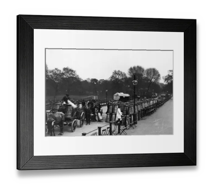 Framed Print : Strike / Milk Depot / Hyde Framed Print : Strike / Milk Depot / Hyde