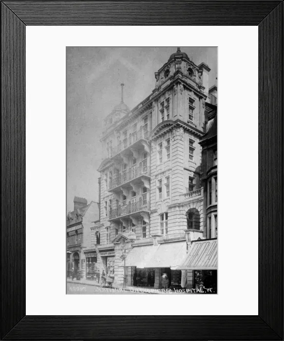 Framed Print : National Orthopaedic Hospital, Great Portland Street, London Framed Print : National Orthopaedic Hospital, Great Portland Street, London
