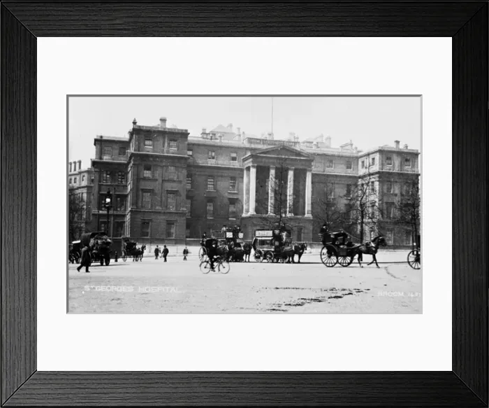 Framed Print : St Georges Hospital, Hyde Park, London Framed Print : St Georges Hospital, Hyde Park, London