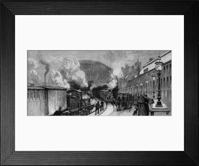 Framed Print : Glasgow Station Framed Print : Glasgow Station