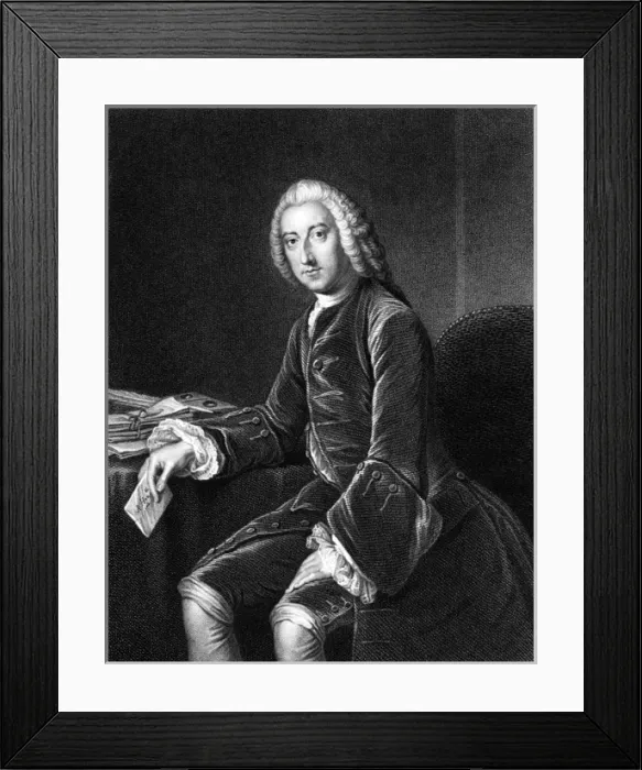 Framed Print : Pitt the Elder / Hoare Framed Print : Pitt the Elder / Hoare