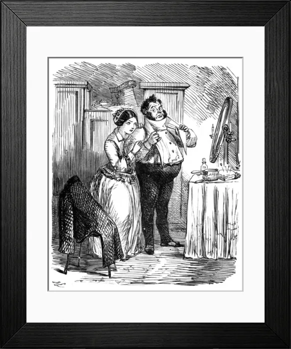 Framed Print : A Mason and his Wife Framed Print : A Mason and his Wife