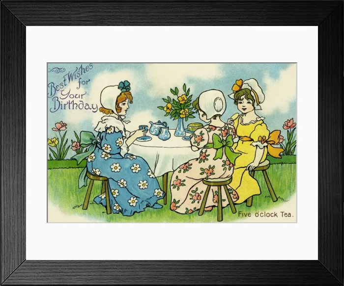 Framed Print : Five o clock tea Framed Print : Five o clock tea