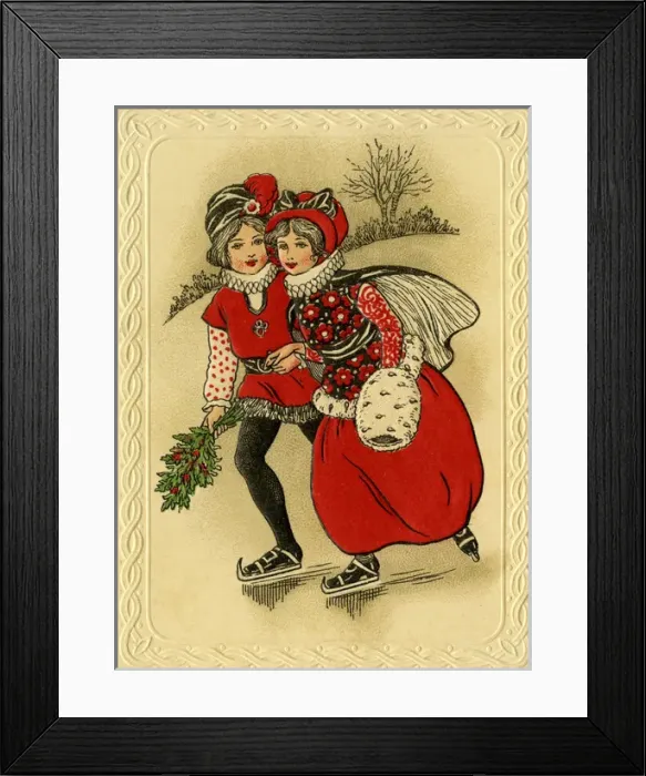 Framed Print : Christmas greetings