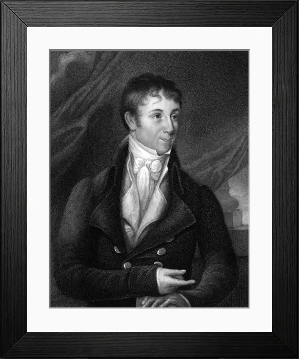 Framed Print : Charles Brockden Brown Framed Print : Charles Brockden Brown