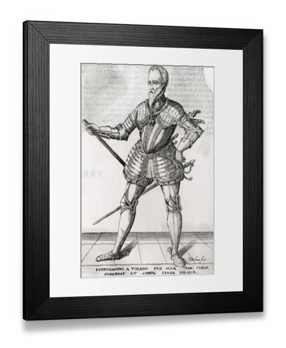 Framed Print : Duke of Alba (Sichem) Framed Print : Duke of Alba (Sichem)