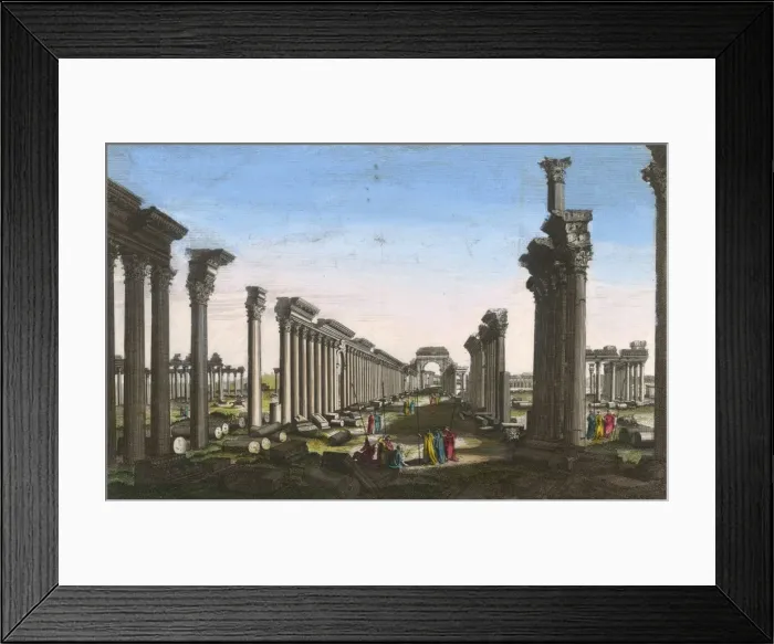 Framed Print : Syria / Palmyra C1750 Framed Print : Syria / Palmyra C1750