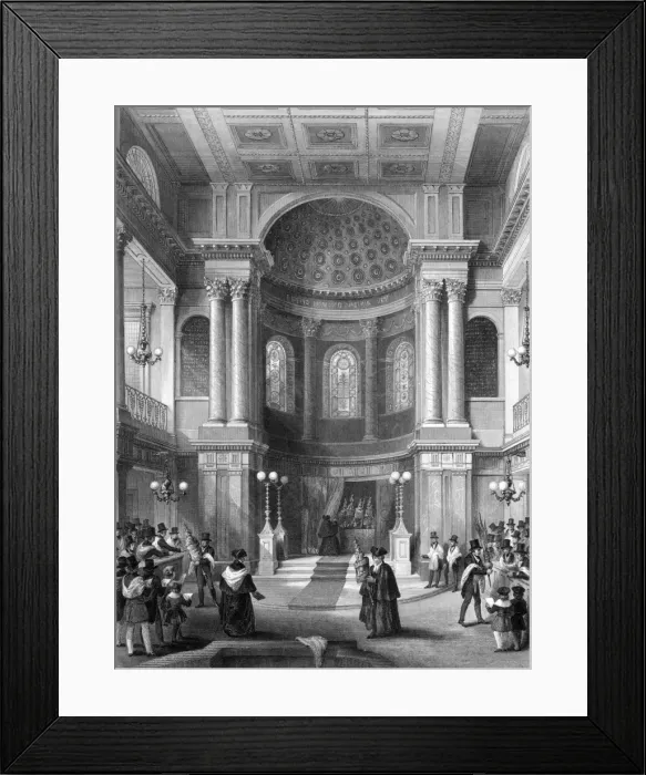 Framed Print : Synagogue, London Framed Print : Synagogue, London